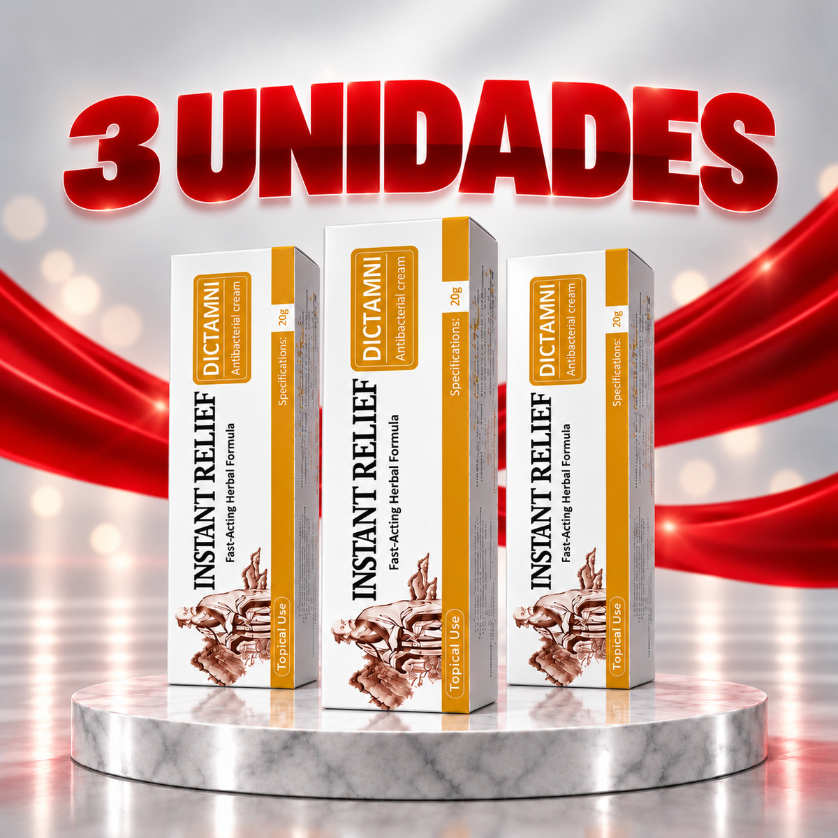 Pomada para las hemorroides a base de hierbas Dictamni — 3 unidades