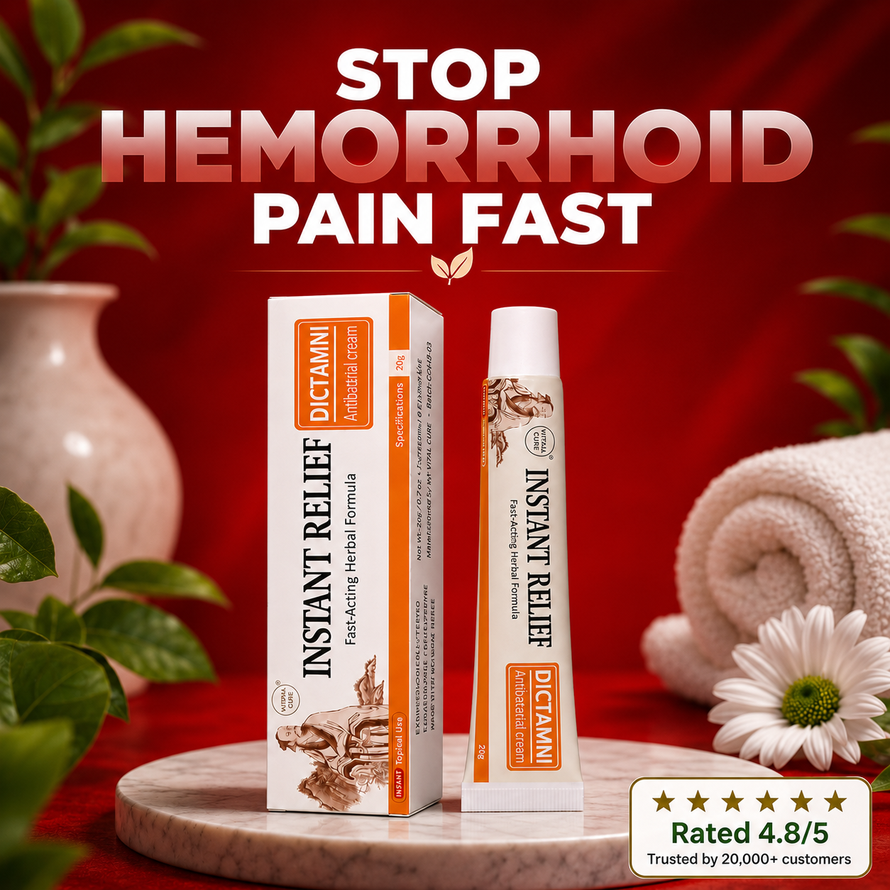 Dictamni Herbal Hemorrhoid Ointment