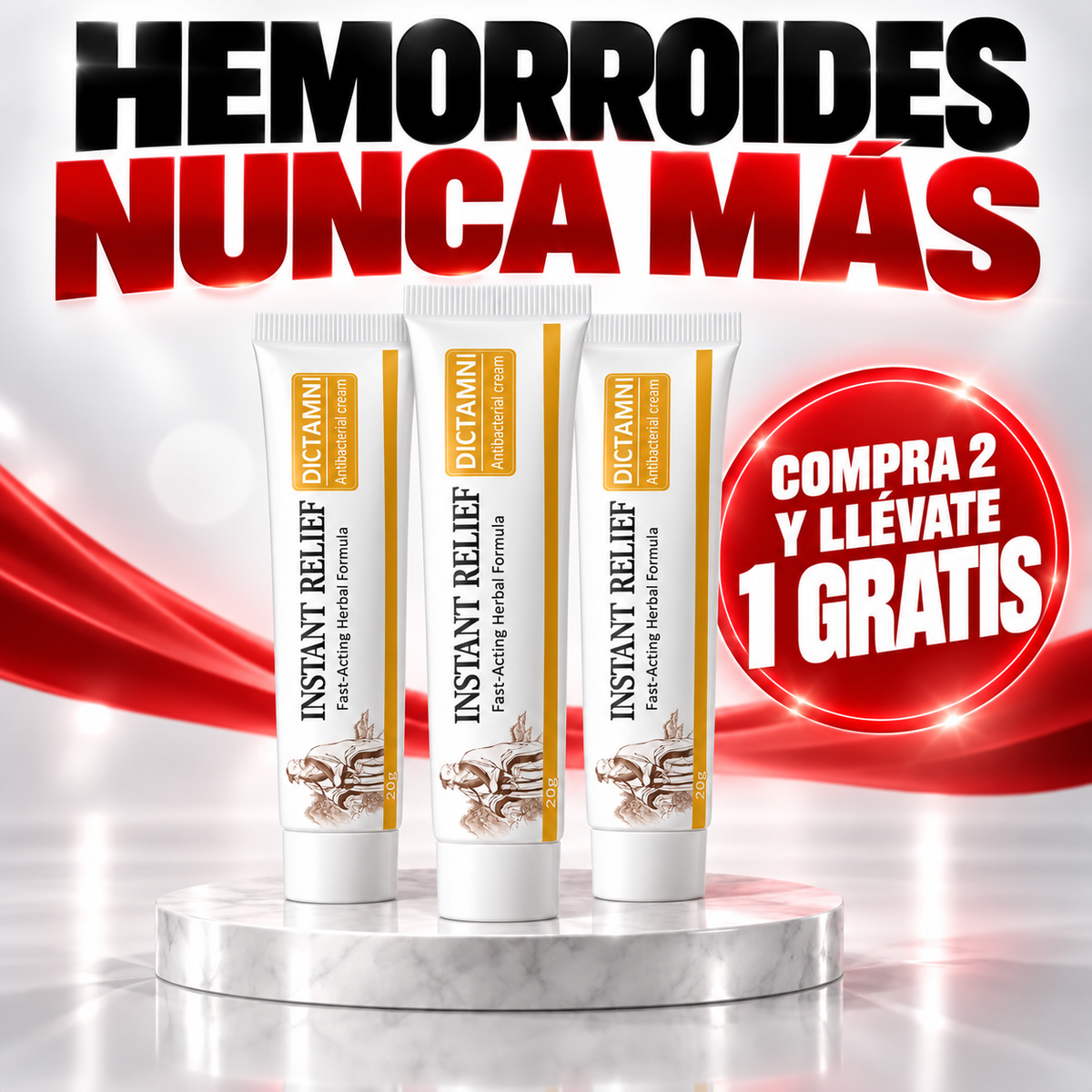 Pomada para las hemorroides a base de hierbas Dictamni